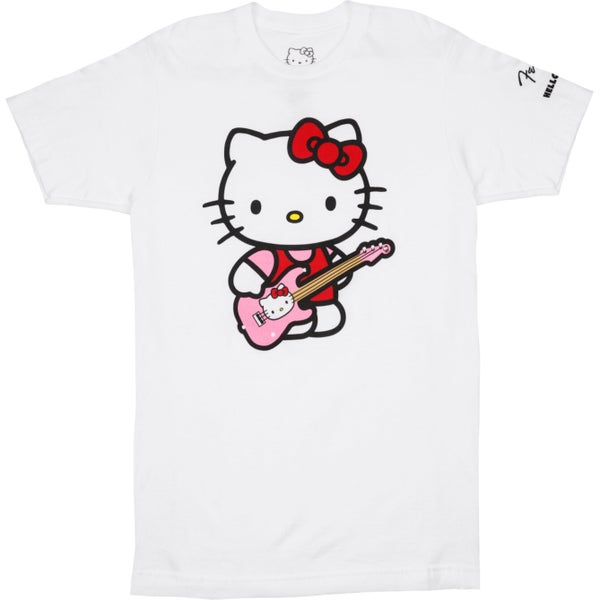 Fender x Hello Kitty Sleeve Hit Logo Tee blanc M