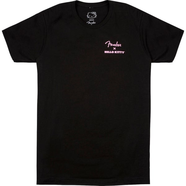 Fender x Hello Kitty Back Logo Tee noir XL