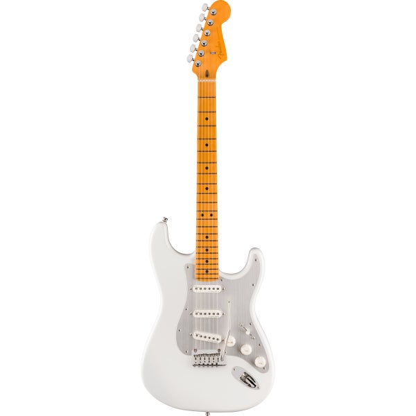 Fender American Ultra II Stratocaster MN Avalanche guitare électrique avec étui