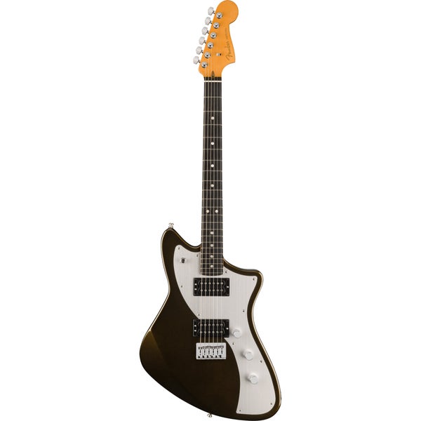 Fender American Ultra II Meteora EB Texas Tea guitare électrique avec étui