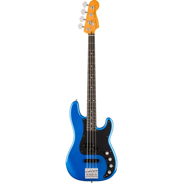 Fender American Ultra II Precision Bass EB Noble Blue basse électrique avec étui