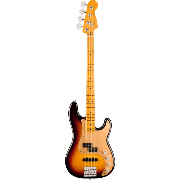 Fender American Ultra II Precision Bass MN Ultraburst basse électrique avec étui
