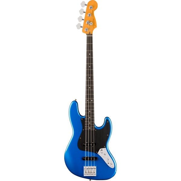 Fender American Ultra II Jazz Bass EB Noble Blue basse électrique avec étui