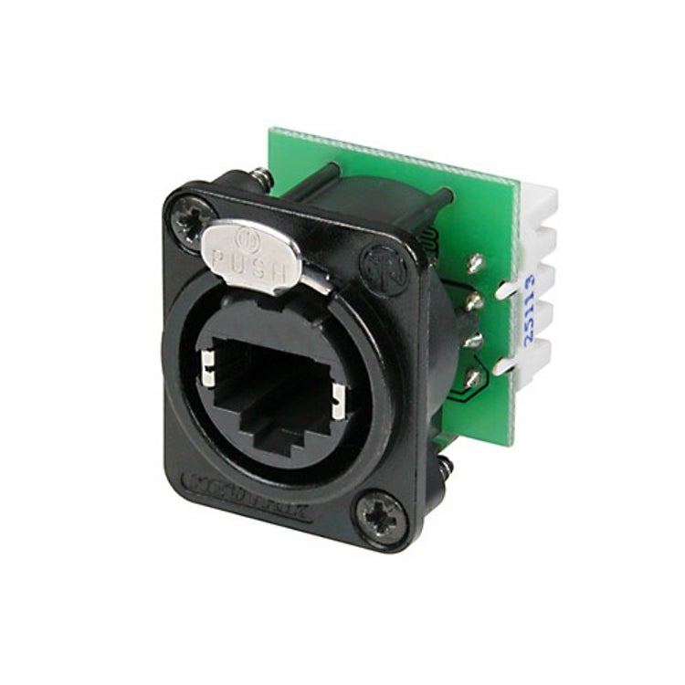 Neutrik NE8FDV-YK-B CAT5e EtherCON Einbaubuchse female