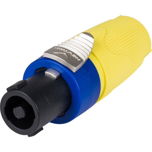 Neutrik NL4FX4 SpeakON 4p hona gul