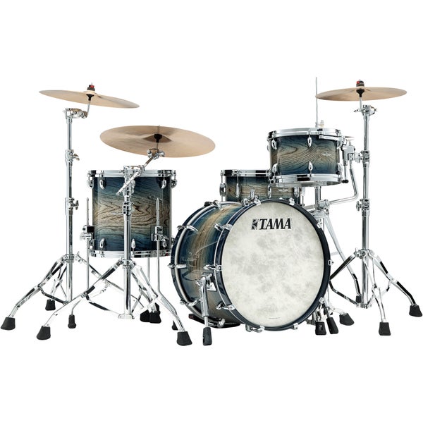 Tama TW30CZS-ASCS STAR Walnut Satin Charcoal Japanese Sen Burst 3-Piece Shell Set