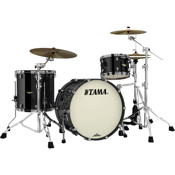 Tama MA32CZBNS-PBK Starclassic Maple Piano Black 3-Piece Shell Set with Black Nickel Hardware