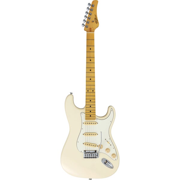 FGN Guitars Boundary ST OLW Olympic White Electric Guitar with Gig Bag