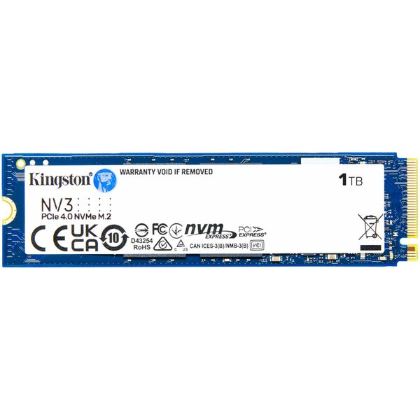 Kingston 1000G NV3 PCIe 4.0 NVMe SSD M.2 2280