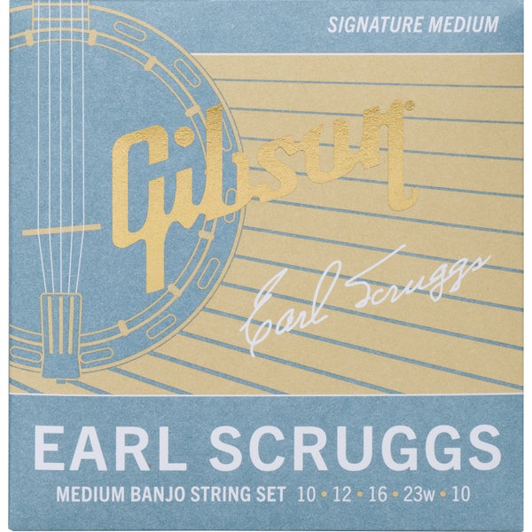 Gibson Earl Scruggs Banjo String Set Signature Medium Gauge set di corde per banjo