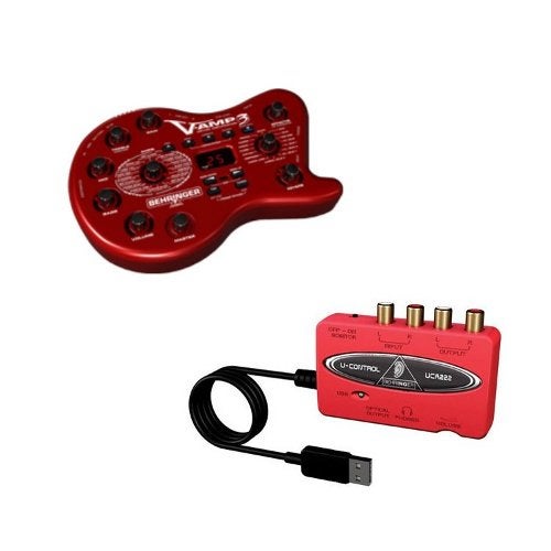 Behringer V-amp3 guitarra con unidad de efecto con interfaz audio con USB