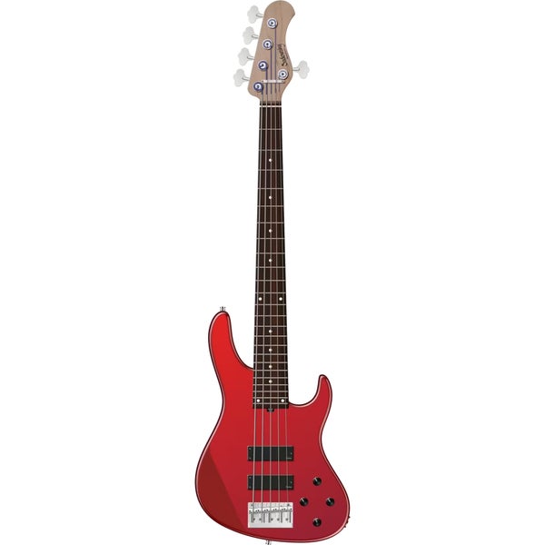Sadowsky MetroExpress Modern Bass Morado 5-String Solid Candy Apple Red Metallic High Polish with Gig Bag