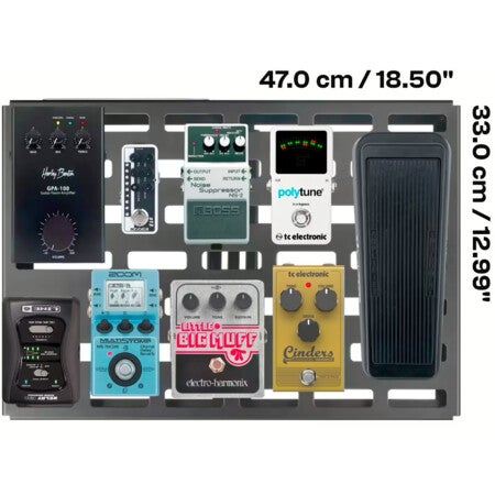 RockBoard QUAD 4.1 Pedalboard with Flight Case | Bax Music