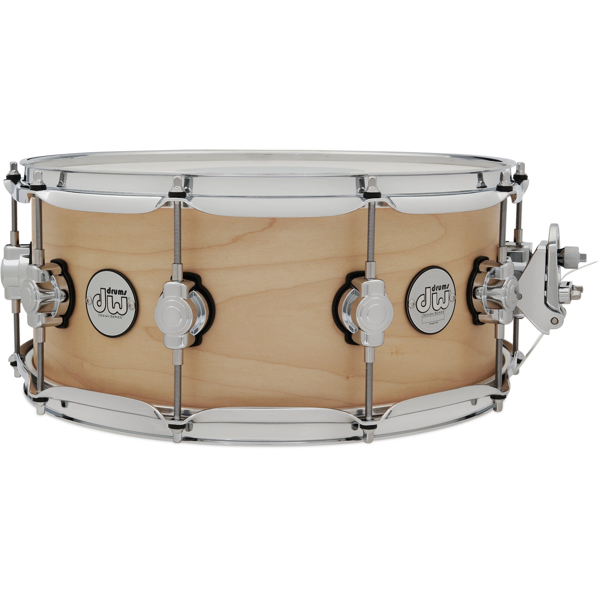 Bax's Design DW Drums DDLM0614SSNS Design Series Maple Natural Satin 14 x | Bax Music