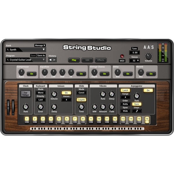 AAS String Studio VS-2 download cuerdas modelado EDU
