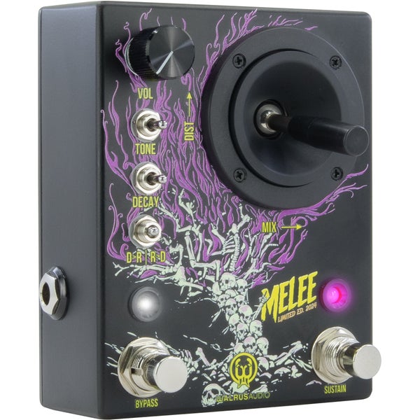 Walrus Audio Melee - Halloween Limited Edition Reverb/Distortion Pedal with Joystick