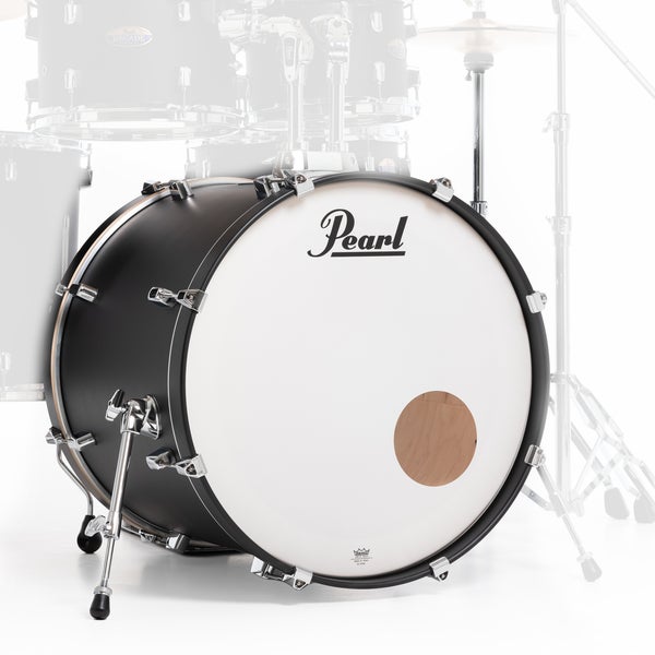 Pearl Decade Maple 22x18 grosse caisse noir mat