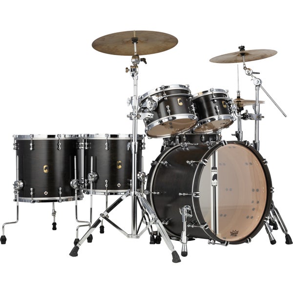 Mapex Black Panther Design Lab Stage+ Equinox Satin Flat Black 5-Piece Shell Set