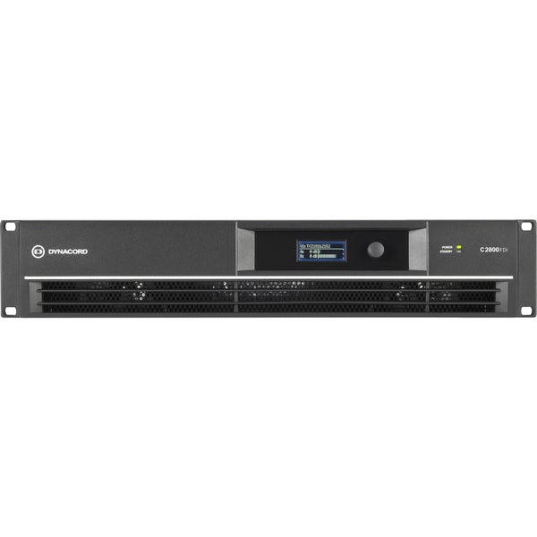 Dynacord C2800FDI-EU 2x 1400W 70V/100V DSP Amplifier