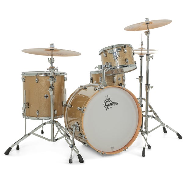 Gretsch Drums CT1-R424-SSP Catalina Club Sahara Sparkle 4-Piece Shell Set with Snare Drum
