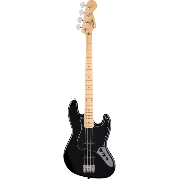 Fender Standard Jazz Bass MN Black Electric Bass Guitar