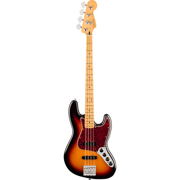 Fender Player II Modified Active Jazz Bass MN 3 Tone Sunburst Electric Bass Guitar with Gig Bag