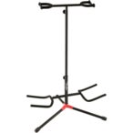 Fender Adjustable Double Cradle Guitar Stand stativ för två gitarrer