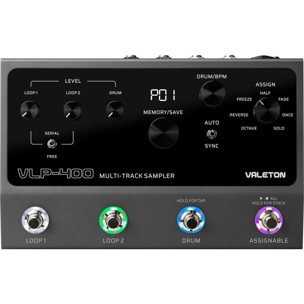 Valeton VLP-400 Multi-Track Sampler Pedal