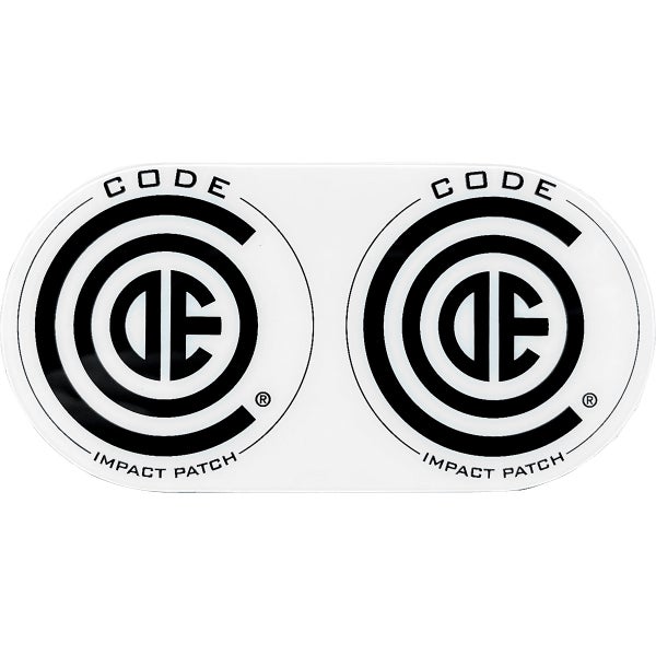 Code Drum Heads Double Impact Patch for Bass Drums