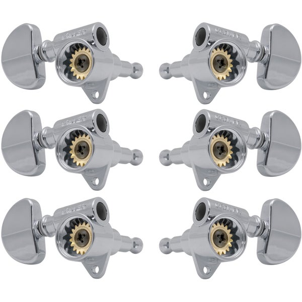 Grover 102SVC Skeleton View Rotomatics Chrome Afinadores 3x3