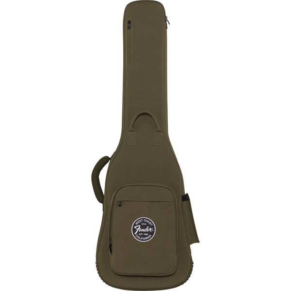 Fender Troubadour Electric Bass Gig Bag Olive borsa per basso elettrico