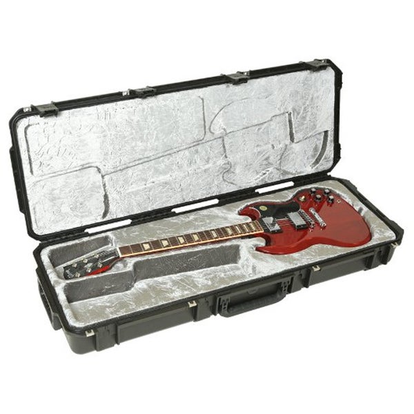 SKB iSeries 4214-6 flight case impermeable para guitarra estilo SG 