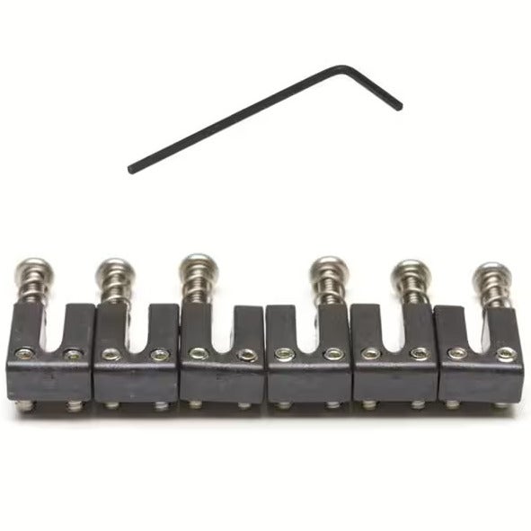 Graph Tech PS 8102 00 String Saver Saddles 3+3 Juego de sillines TE-Style Deluxe (6 piezas)