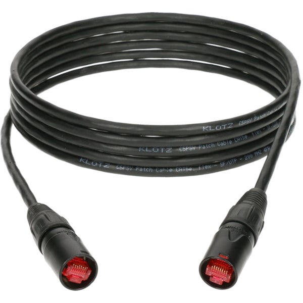 Klotz CP5EE1Y0.5 Ethernet Cable, CAT5e 0.5 metres