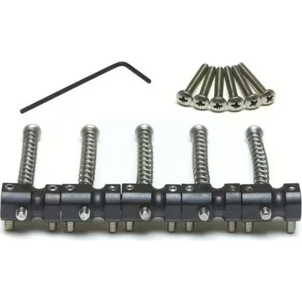 Graph Tech PS 8315 00 String Saver J or P Style Bass Saddles 5-String Bass gitarr bridge sadlar set 13/32" strängavstånd (5 stycken)