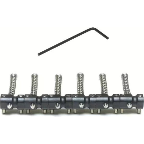Graph Tech PS 8316 00 String Saver J or P Style Bass Saddles 6-String Set med sadlar för basgitarrbrygga (6 delar)