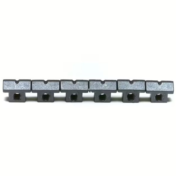 Graph Tech PS 8440 00 String Saver Badass & Epiphone Stamped Saddles 6-delat bryggsadel-set gitarr (6 delar)