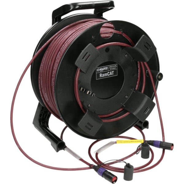 Klotz RC5EEW100V câble de réseau CAT5e sur enrouleur 100 m