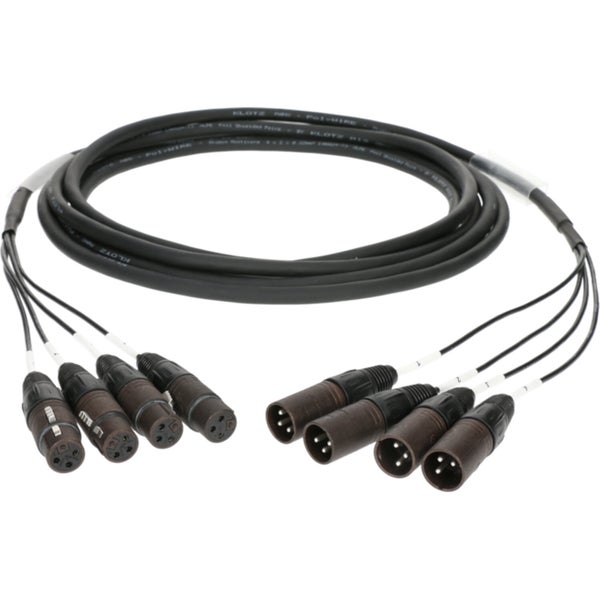 Klotz S04FM005 4-channel XLR multicore cable 5 metres
