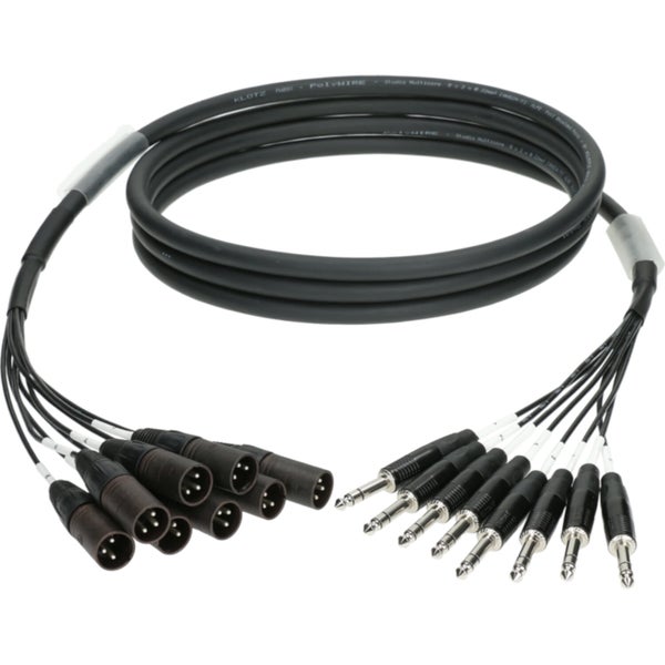 Klotz S08MPA02 8-channel analogue loom - balanced 2 metres