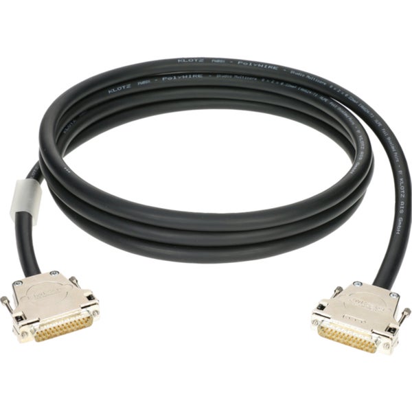 Klotz TAN08DD03.0 8-channel analogue D-Sub cable 3 metres