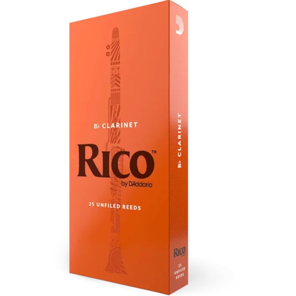 D'Addario Woodwinds RCA2535 Rico Ance per clarinetto in Sib, 3.0, confezione da 50, non archiviate
