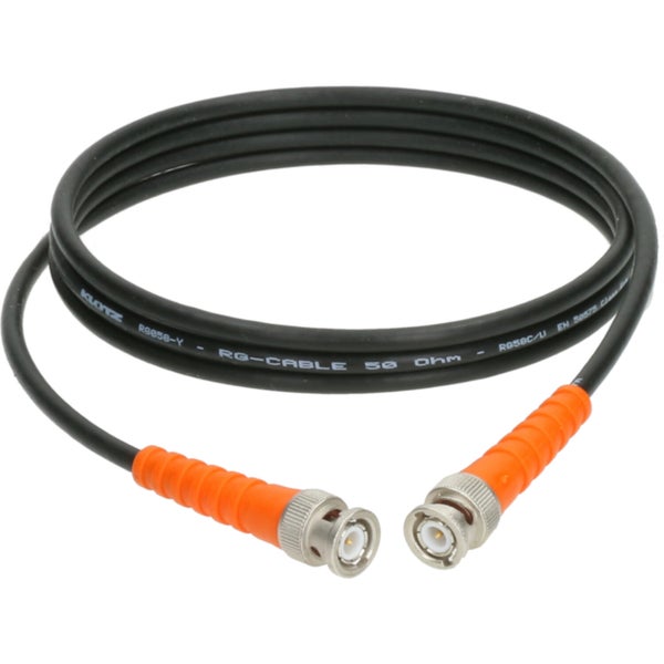 Klotz C-58U9T0.3 Coaxial cable with BNC connectors 0.3 metres