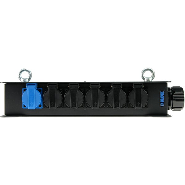 Klotz LT-V2001 boîtier de distribution électrique 6 canaux pour événements
