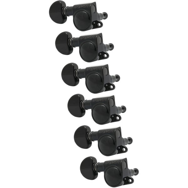 Grover 205-18BCL6 Mid-Size Rotomatics with Round Button afinadores de guitarra