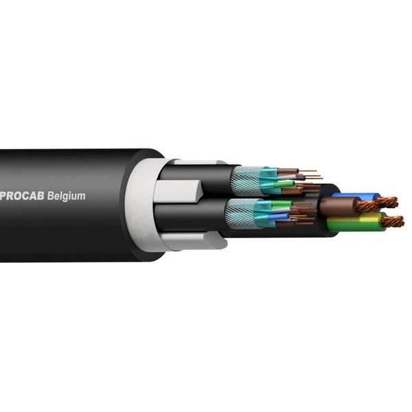 Procab PNC2527/3 Cable híbrido de alimentación y datos en bobina de 300 metros