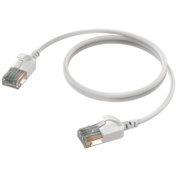 Procab CSD560W/2 Slimline CAT6A network cable 2 metres