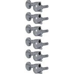 Grover 406CL6 Mini Locking Rotomatic, Chrome Afinadores de guitarras