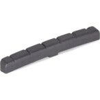 Graph Tech PT 5012 00 Black TUSQ XL F-Style Electric Guitar Nut Fondo plano y curvo, con ranuras