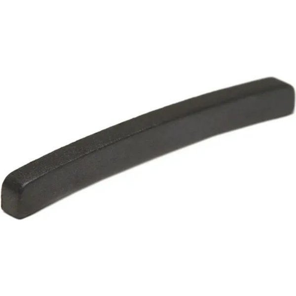 Graph Tech PT 1000 00 Black TUSQ XL Blank Guitar / Bass Nut Eléctrico, estilo F, curvo